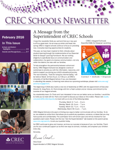 CREC Schools Newsletter