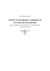 PIETER VAN DEN BROEKE: A PORTRAIT OF CULTURE AND