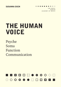 THE HUMAN VOICE