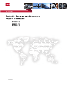 Series 651 Environmental Chamber