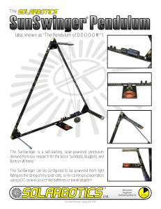 SunSwinger Pendulum