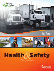 Health and Safety Magazine, Vol 11 Issue 2