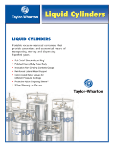 Liquid Cylinders - Taylor