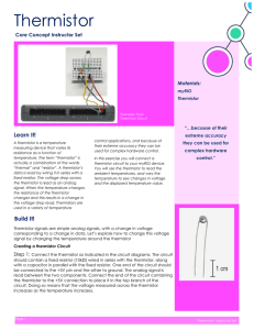 Thermistor - Make Your Point
