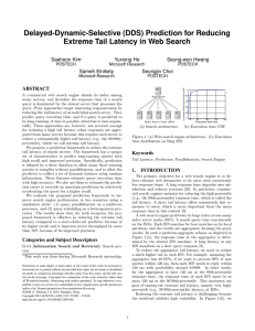 Delayed-Dynamic-Selective (DDS) Prediction for Reducing Extreme