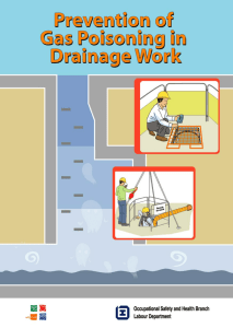 Prevention of Gas Poisoning in Drainage Work