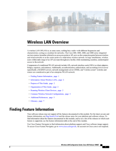 Wireless LAN Overview