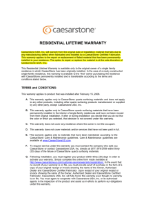 residential lifetime warranty
