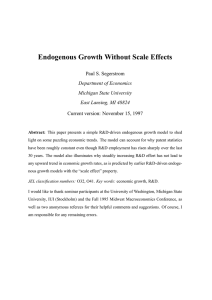 Endogenous Growth Without Scale Effects