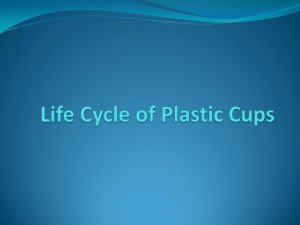 Life Cycle of Plastic Cups
