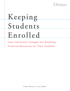 Keeping Students Enrolled