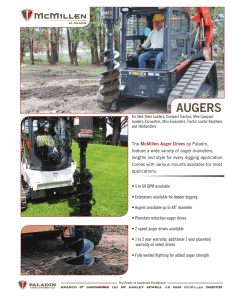 augers - Paladin Attachments