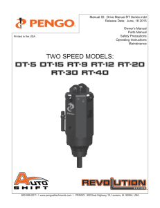 Revolution Series Two Speed Drives