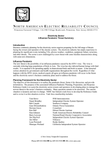 north american electric reliability council