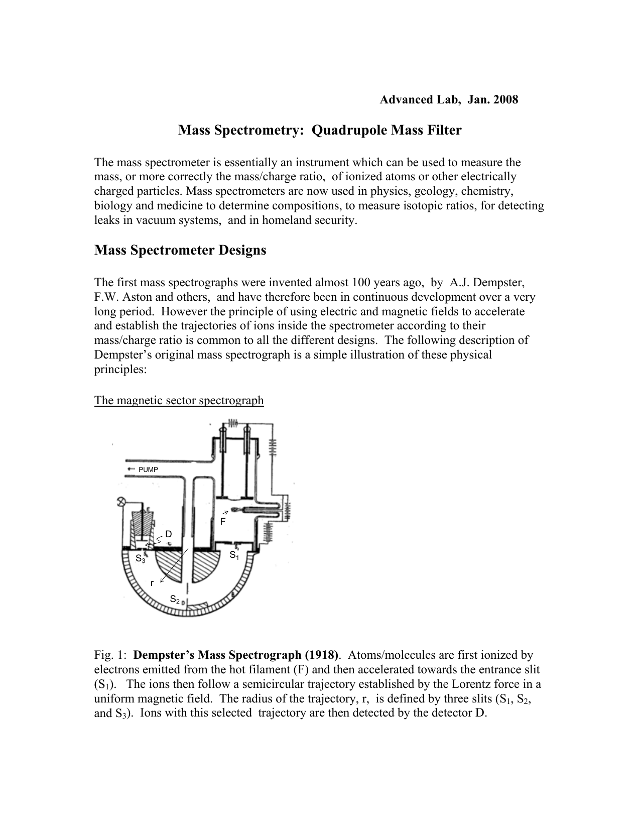 Mass Spectrometer Physics Equations Tessshebaylo