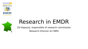 Research in EMDR