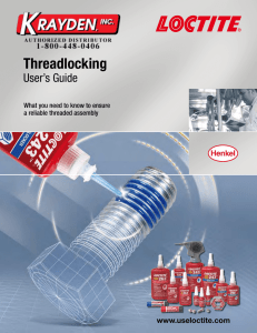 Loctite® Threadlocking Guide