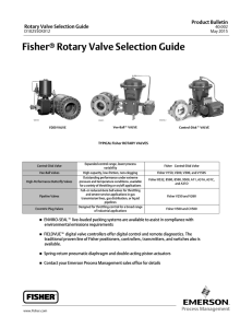 Rotary Valve Selection Guide - Welcome to Emerson Process