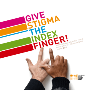 give stigma the index finger!