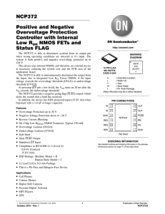 Positive and Negative Overvoltage Protection