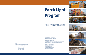 Porch Light Program - The Consultation Center at Yale
