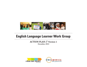 English Language Learner Work Group
