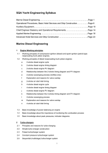 SQA yacht engineering syllabus