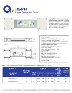 Phase Controlled Driver - Q-Tran