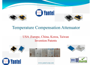 Temperature Compensation Attenuator