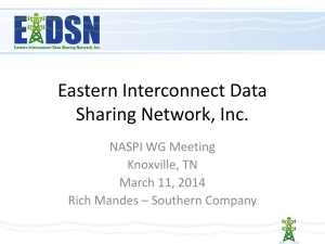 Eastern Interconnect Data Sharing Network, Inc.
