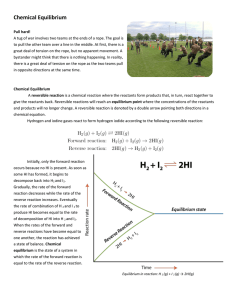 Chemical Equilibrium