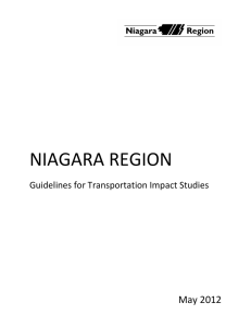 Guidelines for Transportation Impact Studies