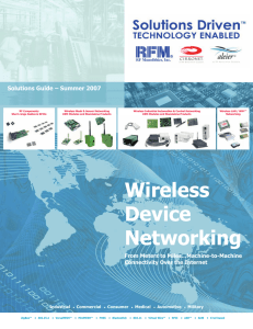 Wireless Device Networking