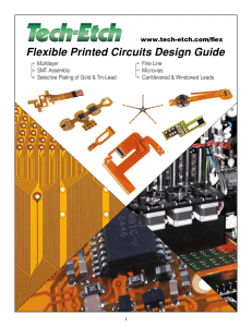 Flexible Printed Circuits Design Guide - Tech-Etch