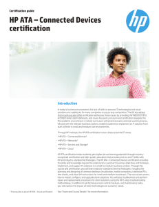 HP ATA Connected Devices