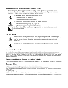 Attention Symbols, Warning Symbols, and Gray Boxes For Your