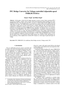 PFC Bridge Converter for Voltage-controlled Adjustable