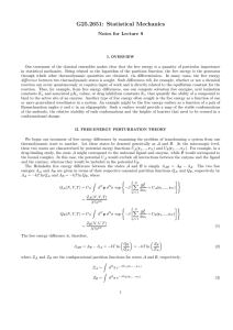 G25.2651: Statistical Mechanics