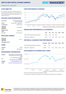 AMP FLS AMP Capital Dynamic Markets PDF Factsheet