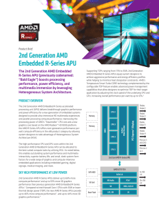 Product Brief: 2nd Generation AMD Embedded R