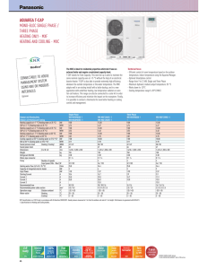 the datasheet for the mono-bloc T-Cap