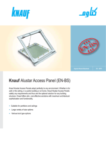 Knauf Access Panel EN-BS