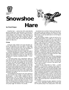 varying hare ldr - New York State Envirothon