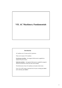 VII. AC Machinery Fundamentals
