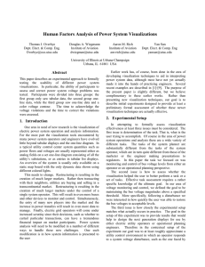 Human Factors Analysis