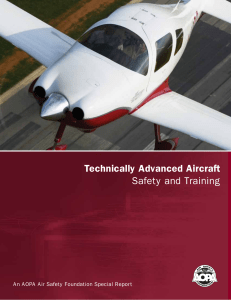 Technically Advanced Aircraft (TAA)