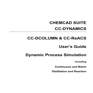 CC-DYNAMICS User`s Guide and Tutorial