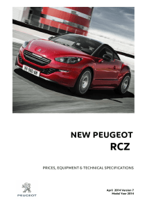 RCZ - April 2014 Version 7