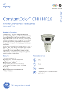 ConstantColor&trade; CMH MR16