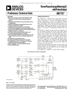 ADE7752 - SMD Technology Kft.